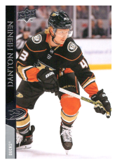 2020-21 UD Series One 2 Danton Heinen - Anaheim Ducks