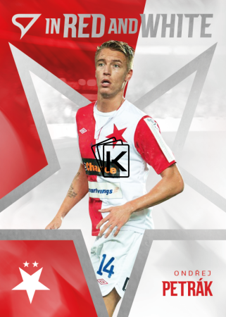 2025-26 SportZoo SK Slavia Praha In Red and White RW-20 Ondřej Petrák