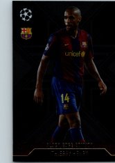 Fotbalová kartička 2024-25 Topps Match Attax EXTRA UEFA Club Competitions Black Edge Edition BLA 7.  Thierry Henry (FC Barcelona)