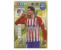 Fotbalová kartička Panini FIFA 365 – 2020 Limited Edition Alvaro Morata Atletico Madrid