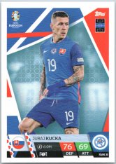 fotbalová karta Topps Match Attax EURO 2024 SVK8 Juraj Kucka (Slovakia)