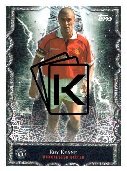 fotbalová kartička 2024-25 Topps Manchester United Fan Set Monolith MO-3 Roy Keane Electro
