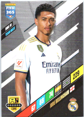 fotbalová karta Panini FIFA 365 2024 Adrenalyn RMA10 Jude Bellingham Real Madrid CF Team Mate