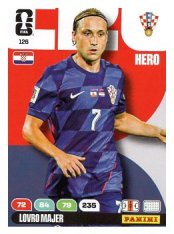 fotbalová kartička World Cup 2026 Adrenalyn XL 126 Lovro Majer (Croatia)