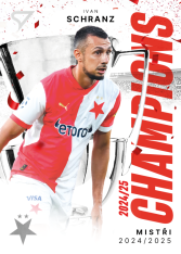 2025-26 SportZoo SK Slavia Praha Champions CH-37 Ivan Schranz