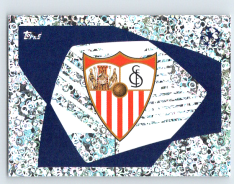 2023-24 Topps Champions League samolepka Logo Sevilla FC