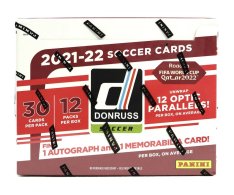 2021-22 Panini Donruss Soccer Road to Qatar Hobby Box