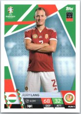 fotbalová karta Topps Match Attax EURO 2024 HUN5 Ádám Lang (Hungary)