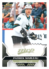 2020-21 UD MVP 125 Patrick Marleau - San Jose Sharks