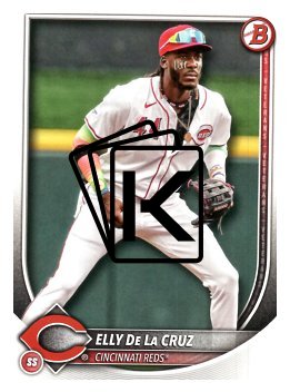 Baseballová karta 2025 Bowman 44 Elly De La Cruz, Cincinnati Reds