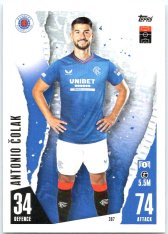Fotbalová kartička 2023-24 Topps Match Attax UEFA Club Competitions 387 Antonio Čolak Rangers FC