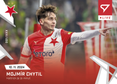 fotbalová kartička 2024-25 SportZoo Chance Liga Live L-19 Mojmír Chytil Slavia Praha