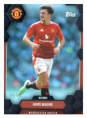 fotbalová kartička 2024-25 Topps Manchester United Fan Set 4 Harry Maguire Black /50