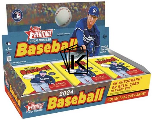 2024 Topps Heritage High Number Hobby Box
