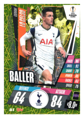 fotbalová kartička 2020-21 Topps Match Attax Champions League Extra Baller BA6 Giovani Lo Celso Tottenham Hotspur