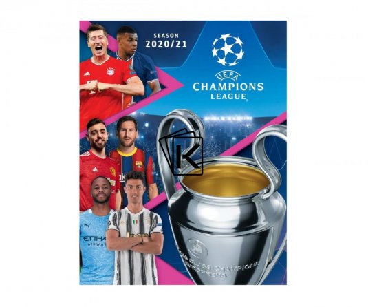 Topps Champions League 2020-21 Box samolepek