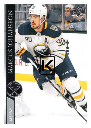 2020-21 UD Series One 23 Marcus Johansson - Buffalo Sabres