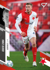 fotbalová kartička 2023-24 SportZoo Fortuna Liga 220 David Zima SK Slavia Praha