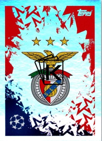 2024-25 Topps Champions League 343 Club Badge (SL Benfica)