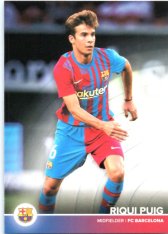 2021 Topps FC Barcelona Set 11 Riqui Puig
