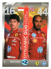 2025 Topps Turbo Attax F1 Scuderia Ferrari HP 24	Charles Leclerc / Lewis Hamilton