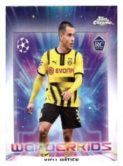 fotbalová kartička 2024-25 Topps Chrome Wonderkids 11 - Kjell Watjen
