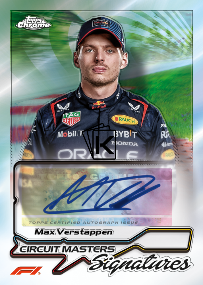 2024 Topps Chrome Formula 1 Logofactor Mega Box Kartičkárna