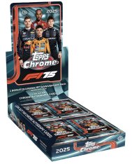 Předprodej 2025 Topps Chrome Formula 1 Hobby Box