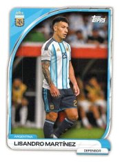 fotbalová kartička 2026 Topps 4 Lisandro Martínez (Argentina)