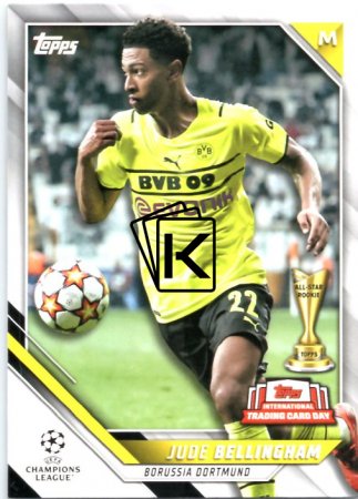 Fotbalová kartička 2021-22 Topps CLBC-28 Jude Bellingham - Borussia Dortmund