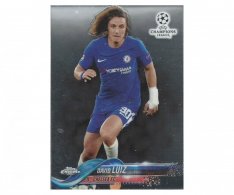 Fotbalová kartička Topps Chrome 2017-18 Champions League 70 David Luiz – Chelsea FC