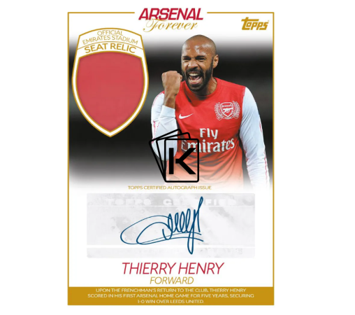 2024 Topps Arsenal Forever Box