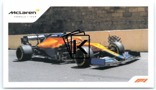 samolepka 2021 Topps Formule 1 Widescreen 71 Daniel Ricciardo McLaren