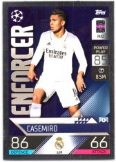 Fotbalová kartička 2022-23 Topps Match Attax UCL Enforcer 126 Casemiro - Real Madrid CF