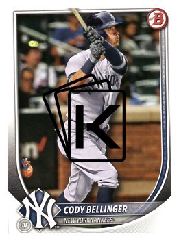 Baseballová karta 2025 Bowman 52 Cody Bellinger, New York Yankees
