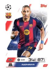 fotbalová kartička 2025-26 Topps Match Attax UCC 117 Raphinha (FC Barcelona)