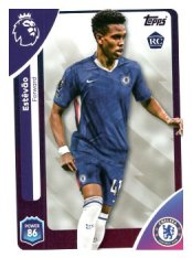 fotbalová kartička 2025-26 Topps  Premier League 105 Estêvão  (Chelsea)  -  Rookie