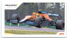 samolepka 2021 Topps Formule 1 Widescreen 60 Lando Norris McLaren