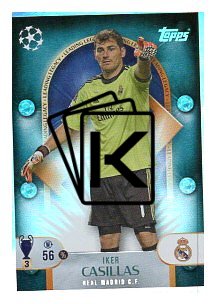 2025-26 Topps Champions League  Leading Legacies 266 Iker Casillas (Real Madrid C.F.)