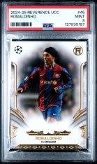 Gradovaná karta 2024-25 Topps Reverence UCC #45 Ronaldinho PSA 9