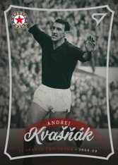 fotbalová kartička 2023 Sportzoo Dekády N-006 ANDREJ KVAŠŇÁK TJ SPARTA ČKD PRAHA