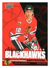 2025-26 Upper Deck Centennial Chicago Blackhawks 33 Bernie Nicholls
