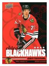 2025-26 Upper Deck Centennial Chicago Blackhawks 58 Alex Vlasic