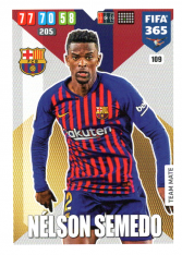 Fotbalová kartička Panini Adrenalyn XL FIFA 365 - 2020 Team Mate 109 Nelson Semedo FC Barcelona