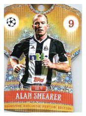 fotbalová kartička 2025-26 Topps UCC Winter SquadZone 9 Alan Shearer Newcastle