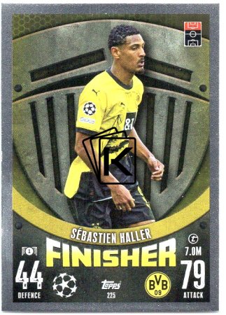 Fotbalová kartička 2023-24 Topps Match Attax UEFA Club Competitions 225 Sébastian Haller Borussia Dortmund