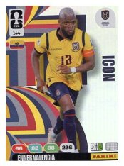 fotbalová kartička World Cup 2026 Adrenalyn XL 144 Enner Valencia (Ecuador)