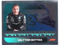 samolepka 2021 Topps Formule 1 Foil 26 Valtteri Bottas Mercedes
