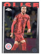 fotbalová kartička 2024-25 Topps Chrome UCC 81 Michael Olise, FC Bayern München