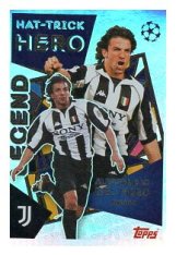 2025-26 Topps Champions League Historic Hat-Trick Heroes 27 Alessandro Del Piero (Juventus)